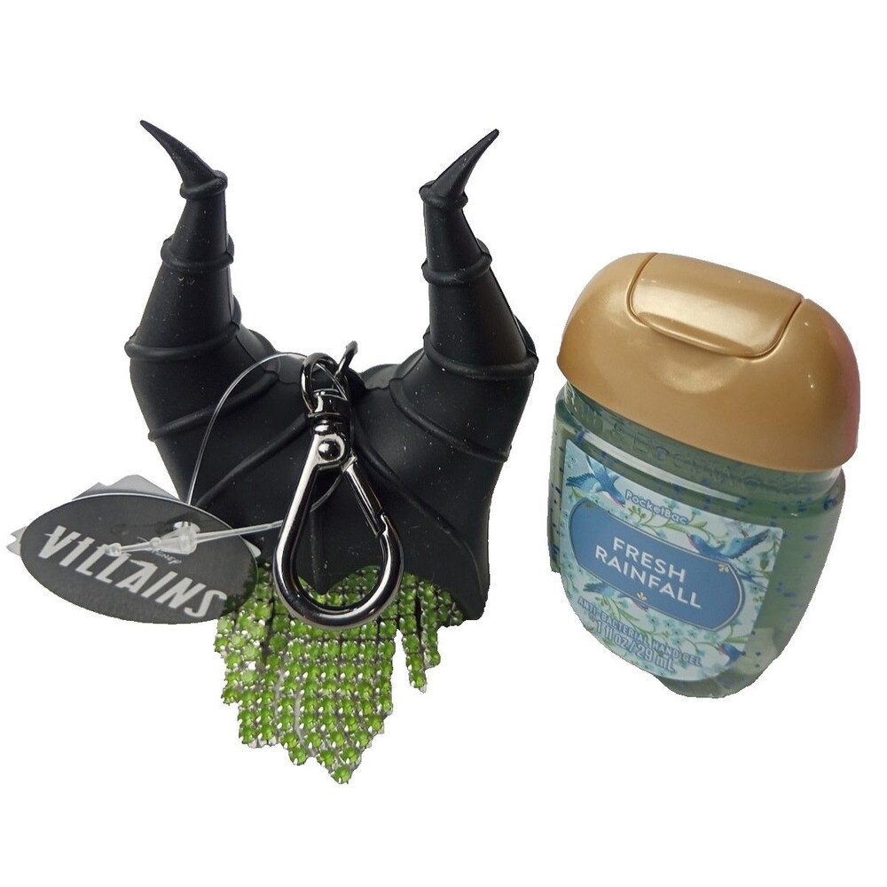 Bath & Body Works Maleficent Bling PocketBac Holder w/ hand sanitizer